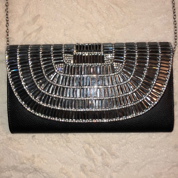 Handbags - Head-turning rhinestone evening bag